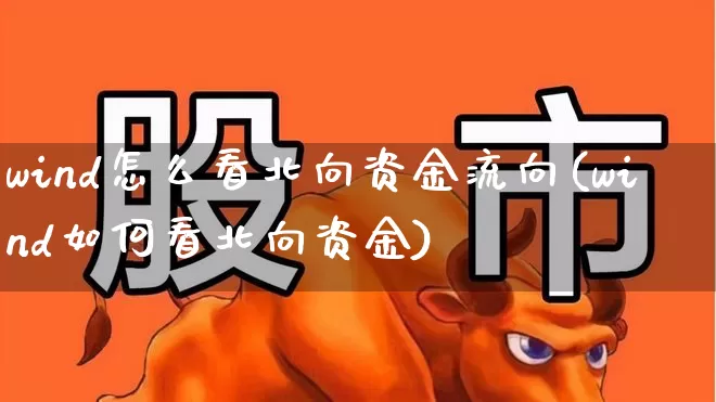 wind怎么看北向资金流向(wind如何看北向资金)_https://www.haiwangdasha.com_北交所_第1张