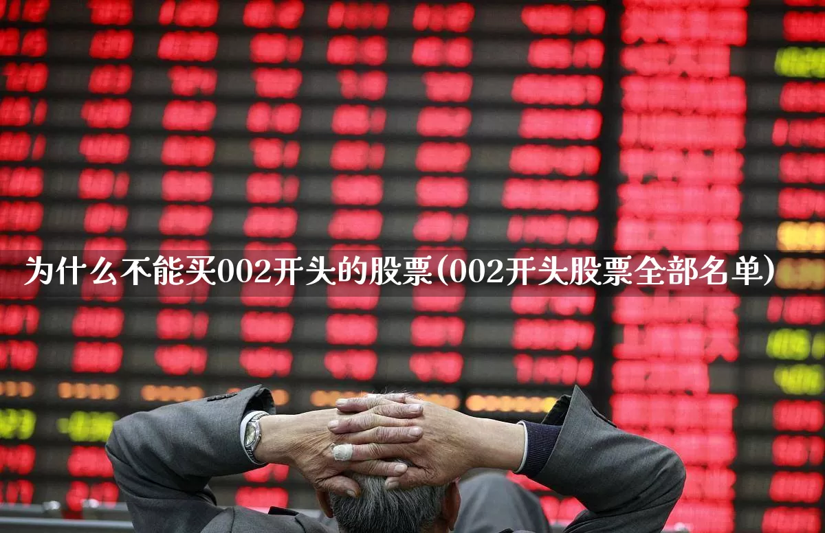 为什么不能买002开头的股票(002开头股票全部名单)_https://www.haiwangdasha.com_科创板_第1张