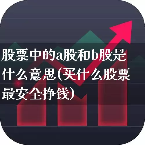 股票中的a股和b股是什么意思(买什么股票最安全挣钱)_https://www.haiwangdasha.com_创业板_第1张