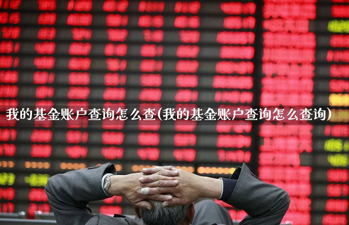 我的基金账户查询怎么查(我的基金账户查询怎么查询)_https://www.haiwangdasha.com_科创板_第1张