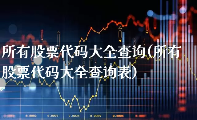 所有股票代码大全查询(所有股票代码大全查询表)_https://www.haiwangdasha.com_创业板_第1张
