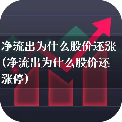 净流出为什么股价还涨(净流出为什么股价还涨停)_https://www.haiwangdasha.com_创业板_第1张