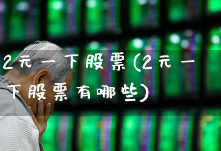 2元一下股票(2元一下股票有哪些)_https://www.haiwangdasha.com_深交所_第1张