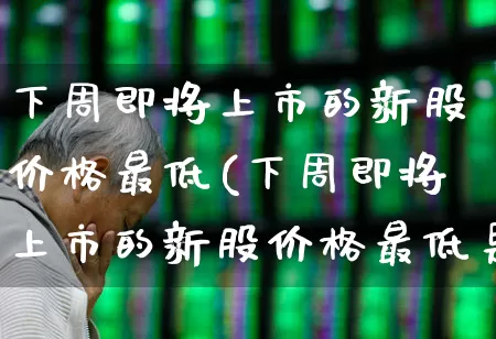下周即将上市的新股价格最低(下周即将上市的新股价格最低是多少)_https://www.haiwangdasha.com_北交所_第1张