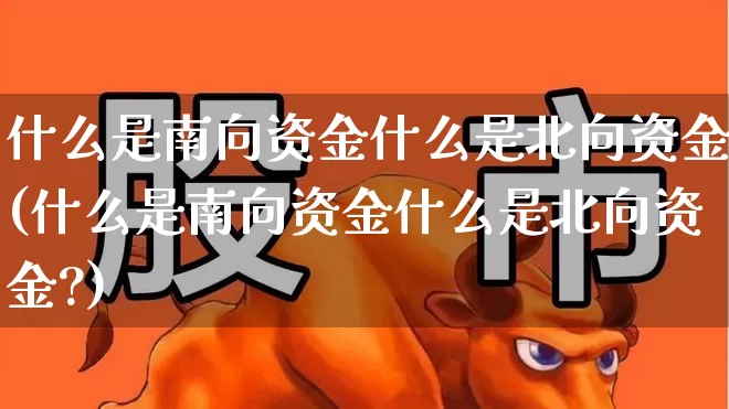 什么是南向资金什么是北向资金(什么是南向资金什么是北向资金?)_https://www.haiwangdasha.com_深交所_第1张