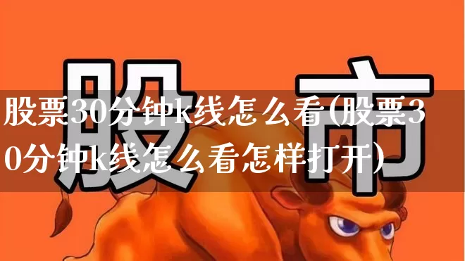 股票30分钟k线怎么看(股票30分钟k线怎么看怎样打开)_https://www.haiwangdasha.com_创业板_第1张