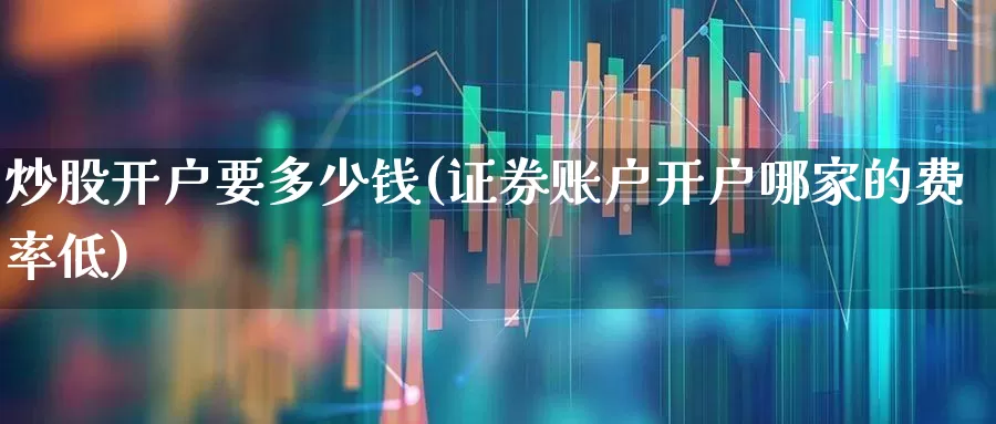 炒股开户要多少钱(证券账户开户哪家的费率低)_https://www.haiwangdasha.com_科创板_第1张