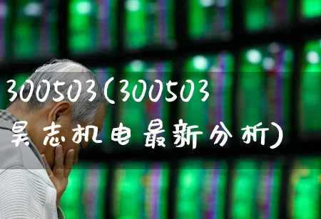 300503(300503昊志机电最新分析)_https://www.haiwangdasha.com_北交所_第1张