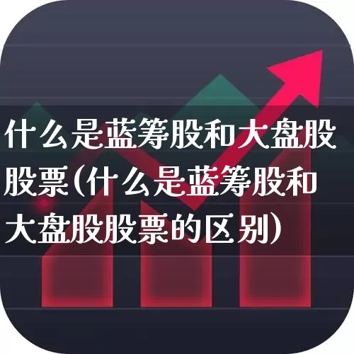 什么是蓝筹股和大盘股股票(什么是蓝筹股和大盘股股票的区别)_https://www.haiwangdasha.com_科创板_第1张