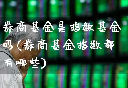 券商基金是指数基金吗(券商基金指数都有哪些)_https://www.haiwangdasha.com_大商所_第1张